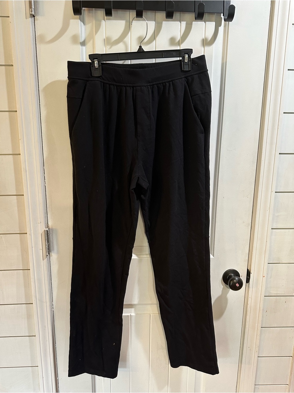 Lululemon Discipline Pants Men’s Large Black Luon Straight Leg Yoga L
